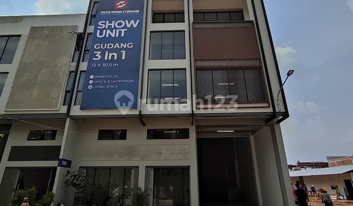 Gudang 3in1 Multiguna Uk 9x24.5m2 Full Bangunan