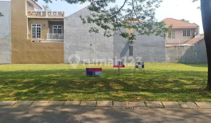 Tanah Kavling 176 m² di Depan Danau di Citragran Cibubur