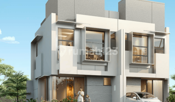 Rumah Baru design modern 2 lantai Posisi tepat di BSD City