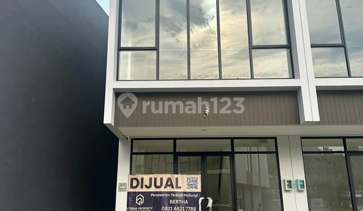 For Sale Fast New Shop House Hook Sorrento Grande East 2 Floors Gading Serpong