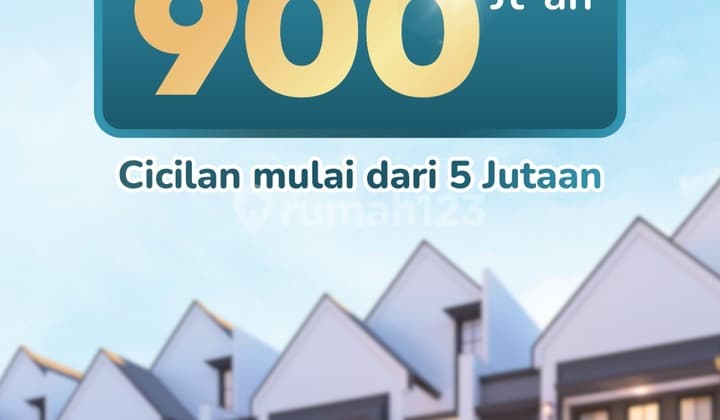 Rumah Elegan 2 Lantai Harga 900 Jutaan di Cluster Noera Compact Modern dengan Sisa Lahan Luas
