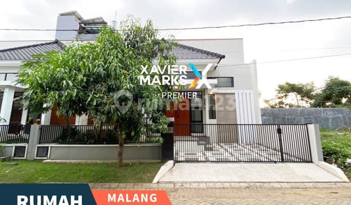 Rumah Bangunan Baru di Riverfront Kedungkandang Malang