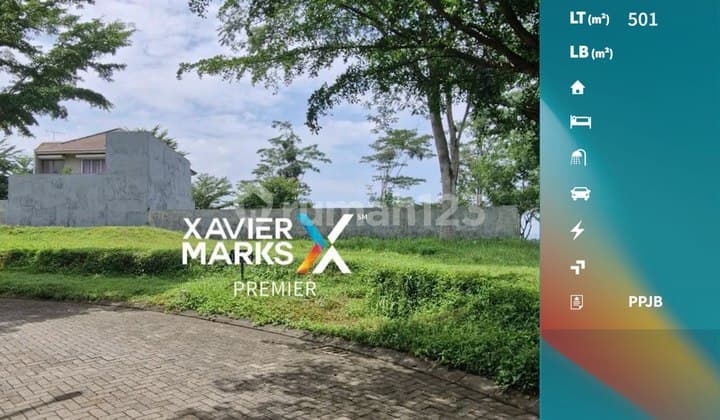 Tanah 2 Kavling Jejer Hook di Palm Valley, Araya Malang Id1024