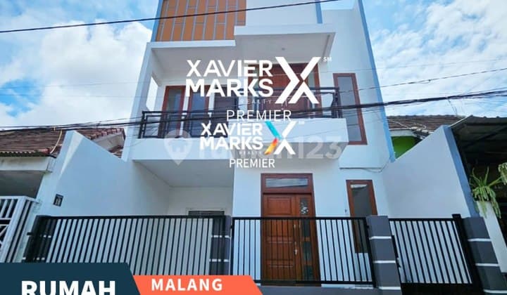 Rumah Minimalis Kondisi Baru di Jalan Cakalang, Blimbing Malang