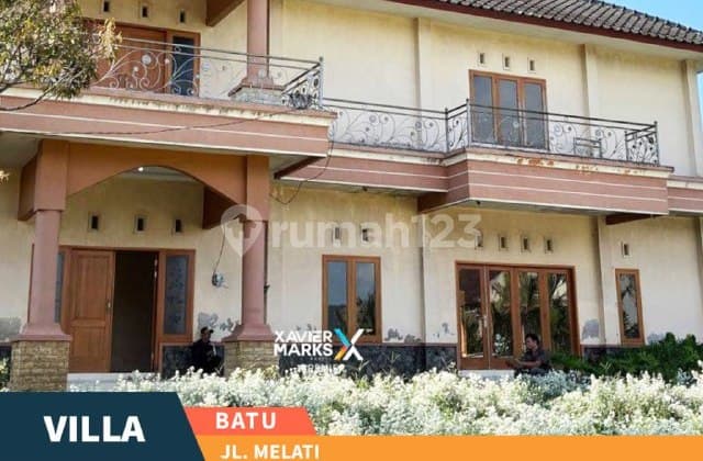 Villa Klasik Tropis Tanah Luas di Jalan Melati Punten Batu(Id1415