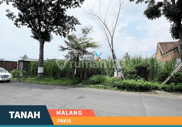 Dijual Tanah Kavling di Jalan Raya Pakis, Malang