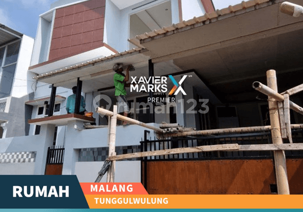 Dijual Rumah Gress Baru Renov di Daerah Tunggulwulung, Malang