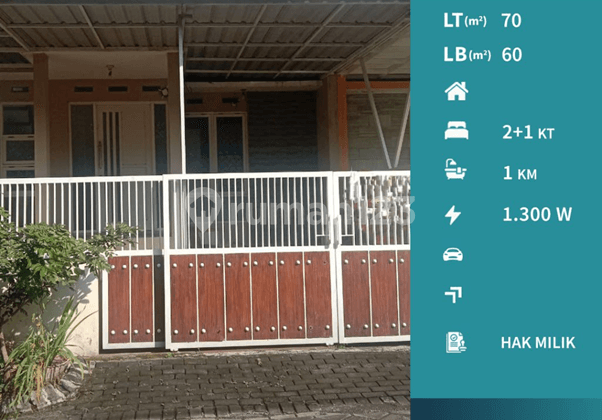 Dijual Rumah Siap Huni di Graha Mulia, Tasikmadu Dekat Suhat