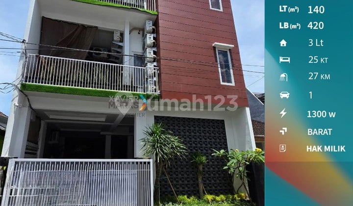 Rumah Kost Baru di Jalan Bunga-Bunga, Lowokwaru Malang(Id1203)