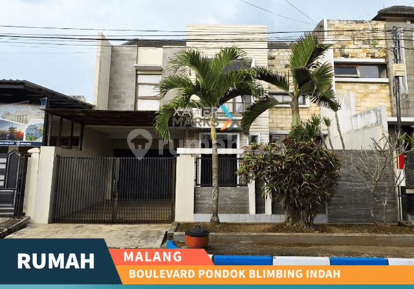 Dijual Rumah Full Furnished di Boulevard Pondok Blimbing Indah, Pbi Araya Malang
