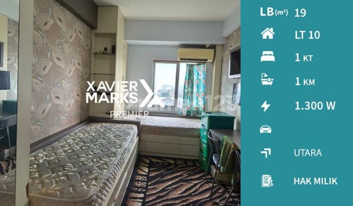 Unit Tipe Studio di Apartemen Soekarno Hatta Lowokwaru Malang