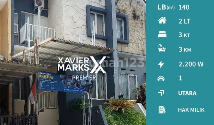 Rumah Full Furnished Siap Huni di Perum Bridgetown, Tidar Malang