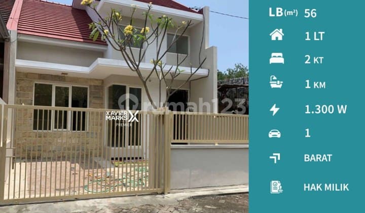 Rumah Minimalis 1 Lantai Siap Huni di Tidar Atas Malang