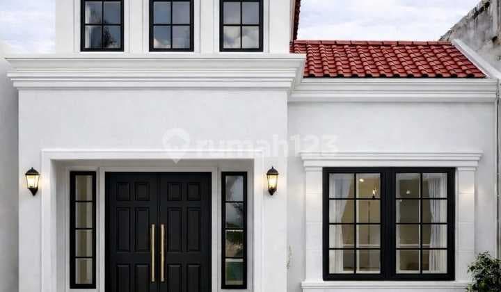 Dijual Rumah Baru Siap Huni Design Classic Pamulang Tangsel