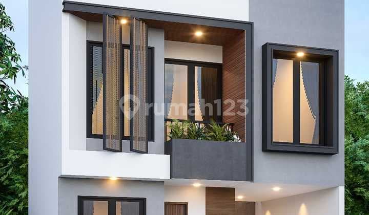 Dijual Rumah Baru Design Modern Minimalis Lokasi Jagakarsa Jaksel