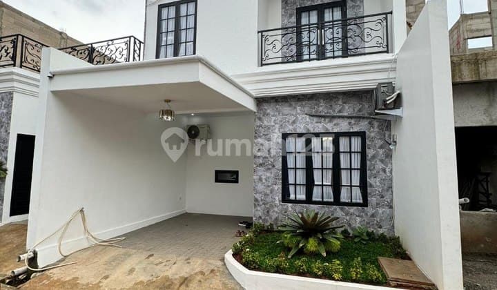 Dijual Rumah Baru Design Classic Modern Lokasi Cimanggis Depok