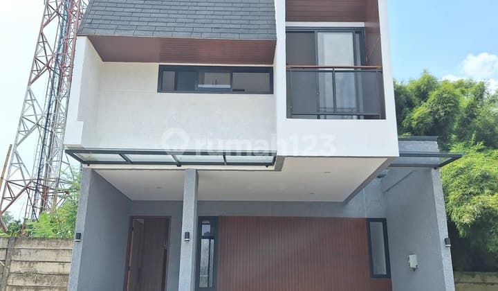Dijual Rumah Baru Design Tropis Modern Bakti Jaya Tangsel