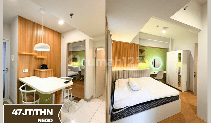 Disewakan Apartemen Tokyo Pik2 1Br Interior Modern Uk 36M2