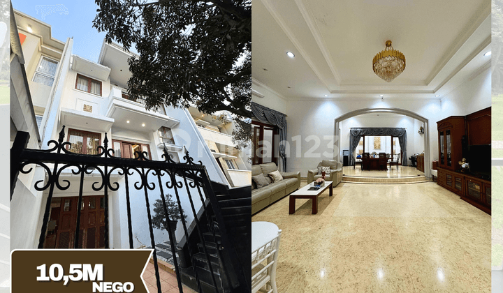 DIJUAL RUMAH MEWAH MANYAR PERMAI PIK 3,5LT 4KT READY