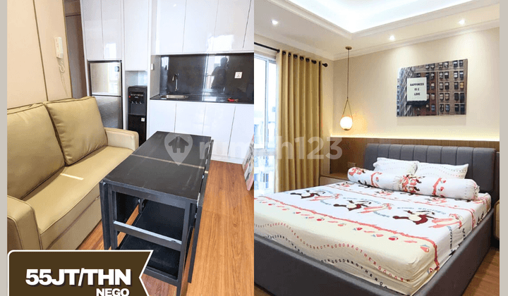 Disewa Apartemen Tokyo Pik2 Type 1Br Interior Modern Cakep