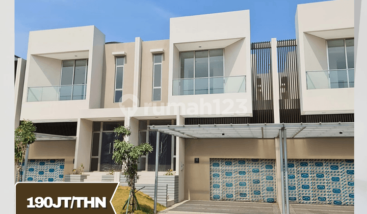 Disewa Rumah Manhattan Pik2 Uk 8X25 2,5Lt Mezanine Level