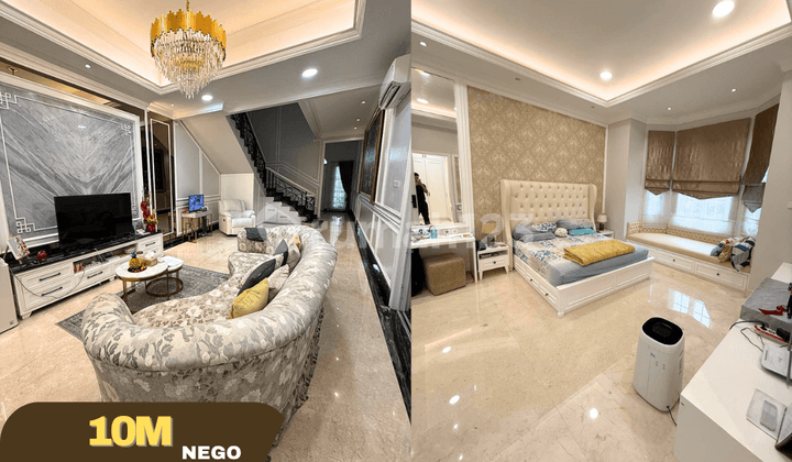 Dijual Cepat Rumah Manyar Permai Pik American Classic Style 3Lt