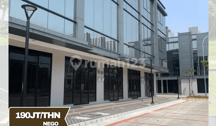 DISEWAKAN RUKO OSAKA PIK2 DANAU UK 4,5X15 3 LT STRATEGIS