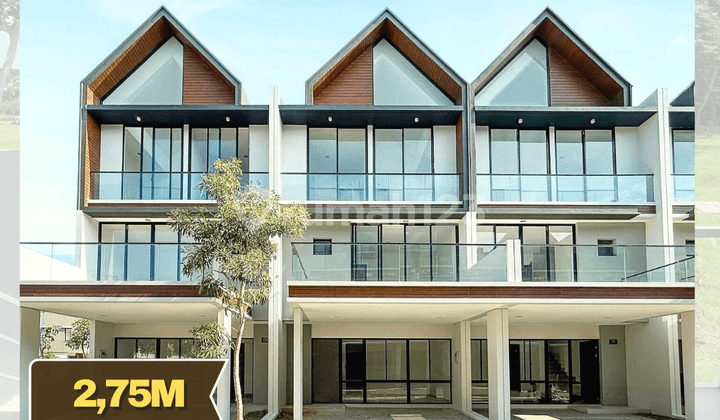 Dijual Cepat Rumah Osaka Pik2 Uk 6X10 3Lt Hoek Brand New