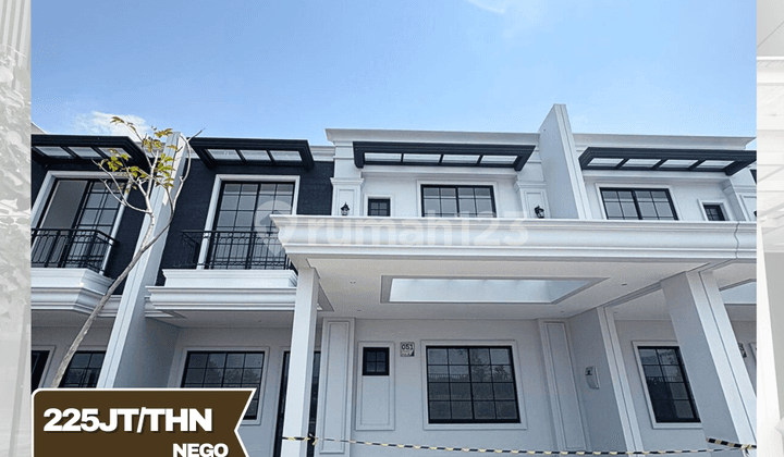 For Rent New House Pik2 Villa Pasir Putih 10X20 Unit Ready