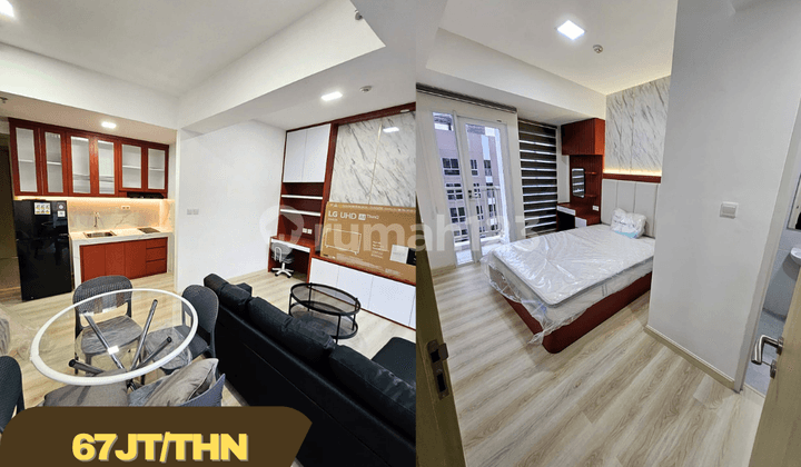 Disewakan Apartemen Tokyo Pik2 Connecting 1Br Full Furnish