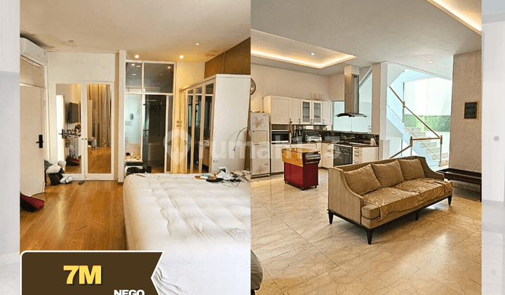 Dijual Mewah Rumah Crown Mansion Pik Uk 8X17 Full Furnish Modern