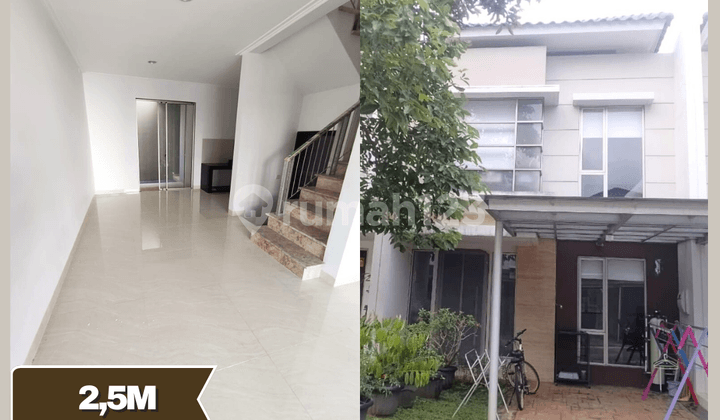 JUAL BUTUH RUMAH GOLF ISLAND PIK 6X15 AC LENGKAP