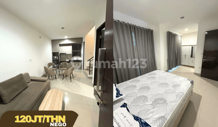 Disewakan Rumah Pik2 Uk 6X12,5 Rapih Fully Furnish Ready