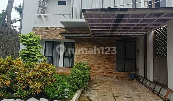 Rumah Modern Rosewood Pd Cabe, Semi Furnished & Keamanan 24 Jam