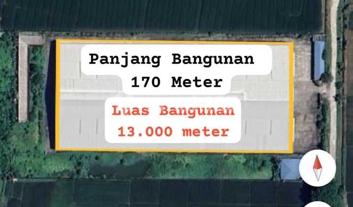 dijual pabrik 107 Milyar di Kawasan Surya Cipta Karawang Timur, Karawang