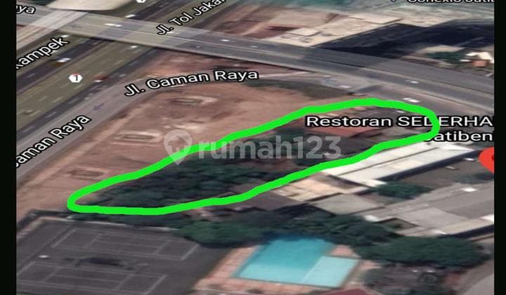 Elite Land Plot, 1,600m², Near Lrt Jt. Bening Station, Bekasi