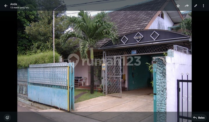 Eksklusif Rumah Kompleks For Sale Lokasi Strategis Pondok Kopi Jakarta Timur ( Ff)