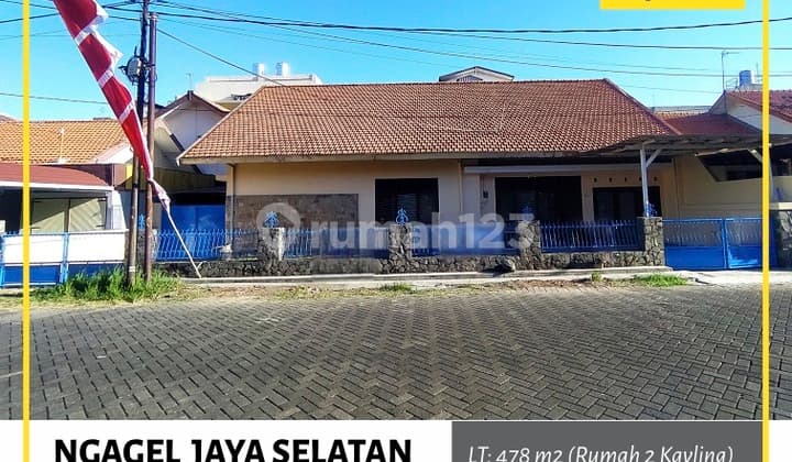 Rumah Tengah Kota Ngagel Jaya Cocok Untuk Usaha/ Tinggal