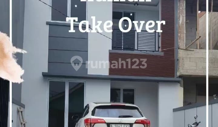 Take Over Rumah Baru Siap Huni Dekat Stasiun Depok