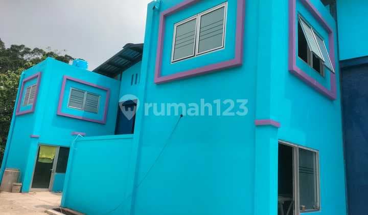 Akses Container 20 Ft, Office 2 Lantai, Listrik 16500Kva Token Gudang di Mustika Jaya, Bekasi (1363)