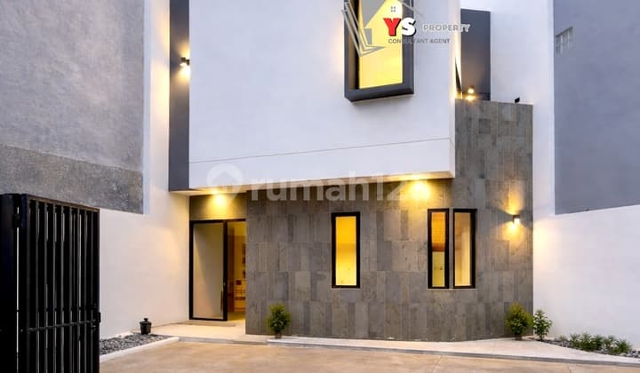 Zn45 Rumah Baru Modern 131 M2 Tebet Barat Jakarta Selatan