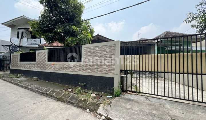 S719 Rumah Pinggir Jalan Hitung Tanah Murah Pekayon Bekasi Selatan