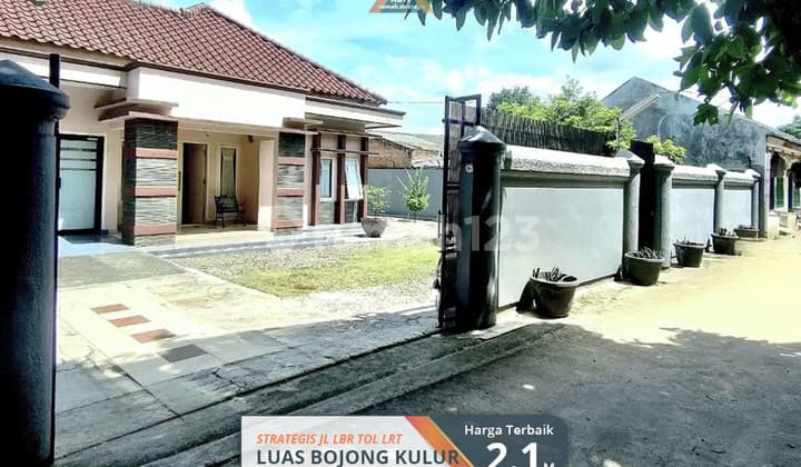 Semifurn Rumah Strategis Luas Jl Lebar Bojong Kulur Bogor Tol