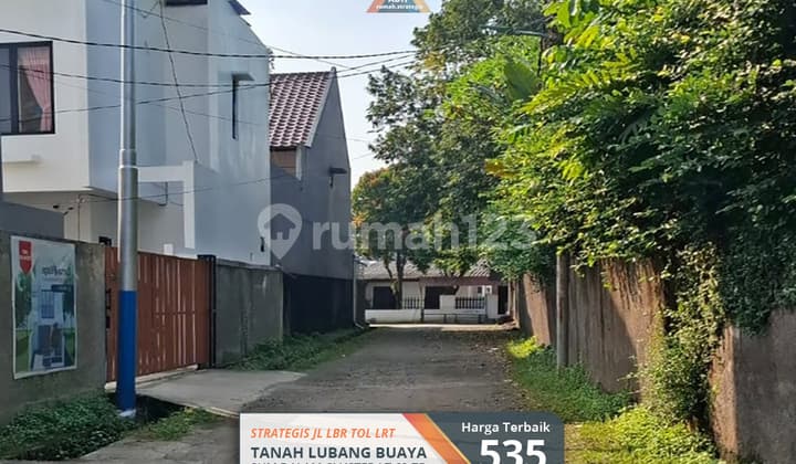 Dijual Kavling Tanah Strategis Lubang Buaya Cipayung Jakarta Tol