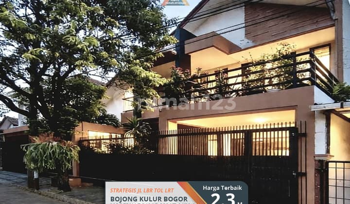 Semifurn Rumah Stratgis Modern Luas Jl Lbr Bojong Kulur Bogor Tol