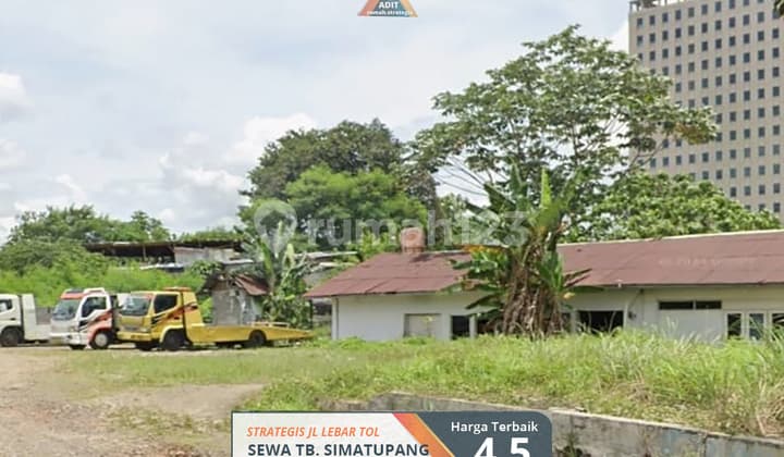Disewa Tanah 8400 Stratgis Luas Tb Simatupang Jakarta Selatan Tol