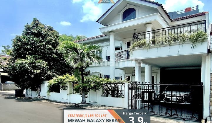 Semifurn Hook Rumah Strategis Luas Jl Lebar Galaxy Bekasi LRT Tol