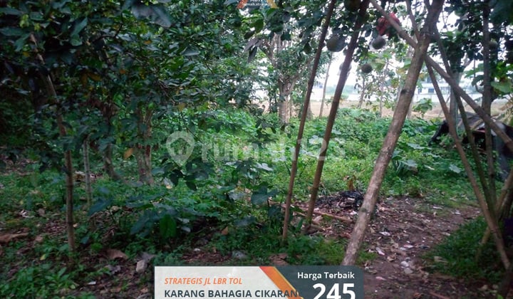 Tanah Stratgis Dkt Kawasan Indstri Cikarang Karang Bahagia Bekasi