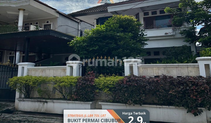 Komplek Strategis Mewah Luas Bukit Permai Cibubur Jakarta Tol LRT