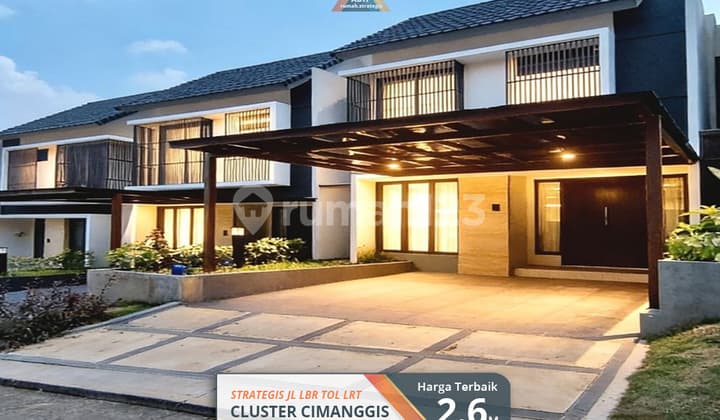 Fullfurn Ready Cluster Strategis Modern Pool Cimanggis Depok Tol